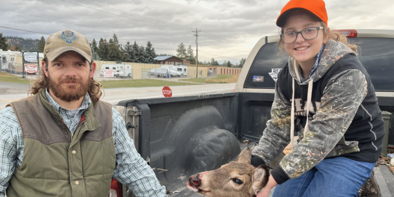 Hunter with First Deer Harvest