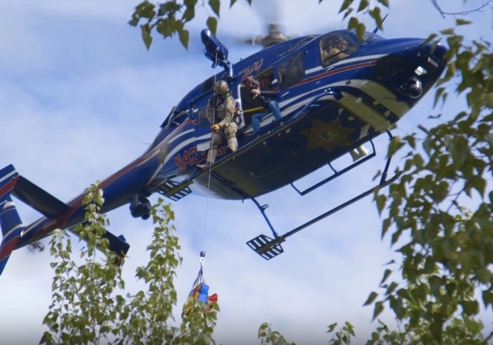 Helicopter Rescue in Action Helicopter Rescue in Action