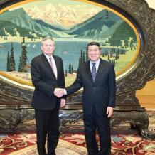 Senator Steve Daines meets with Chinese Vice Premier Senator Steve Daines meets with Chinese Vice Premier