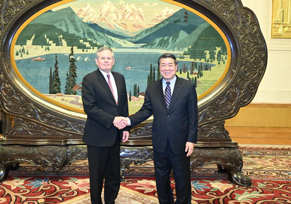 Senator Steve Daines meets with Chinese Vice Premier