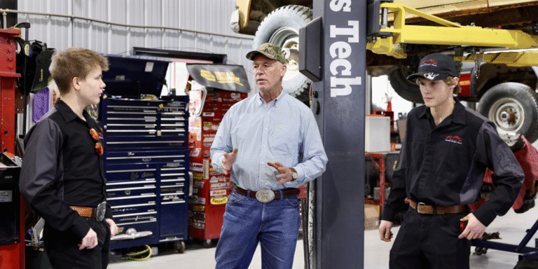 Mentor Moment in the Auto Shop