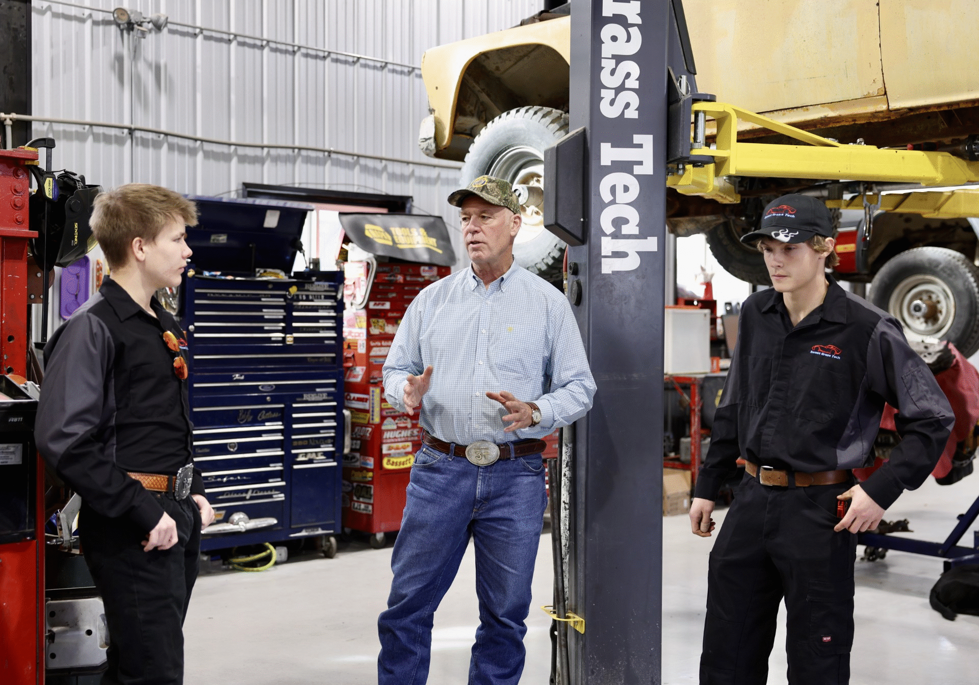 Mentor Moment in the Auto Shop