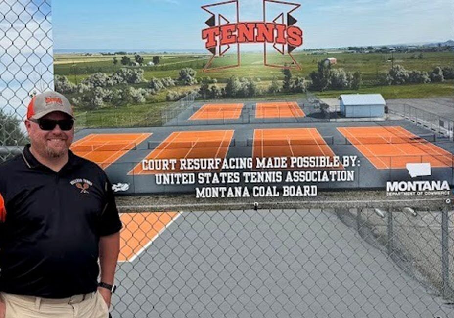 Montana Tennis Court Resurfacing Project Celebration