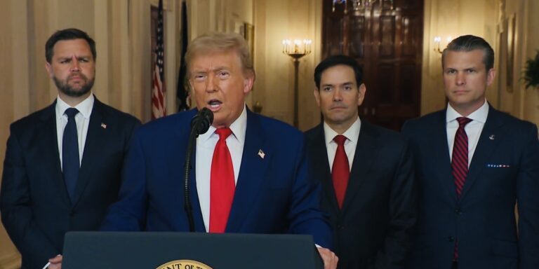 Trump addresses the nation after striking Iran nuclear facilities