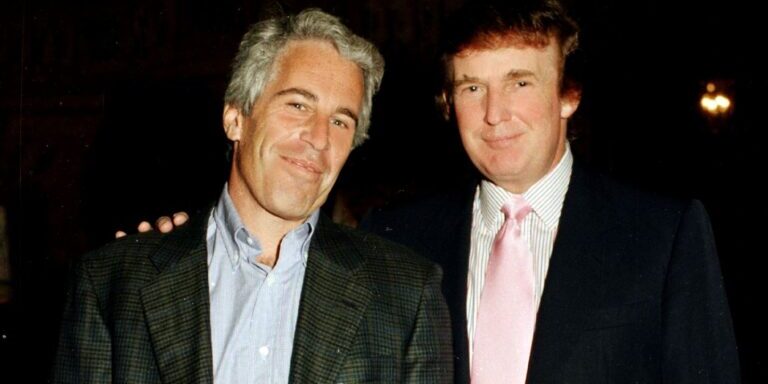 Jeffrey Epstein and Donald Trump