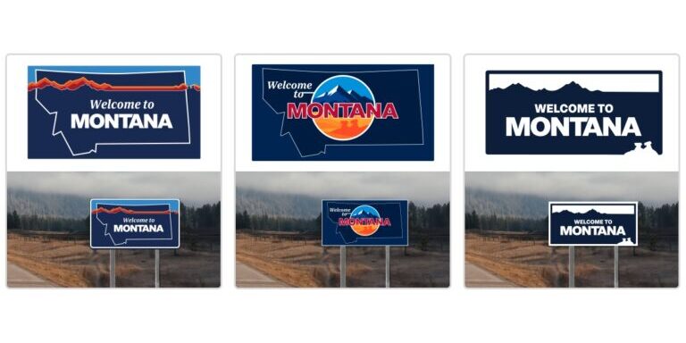 Welcome to Montana: Signage Concepts