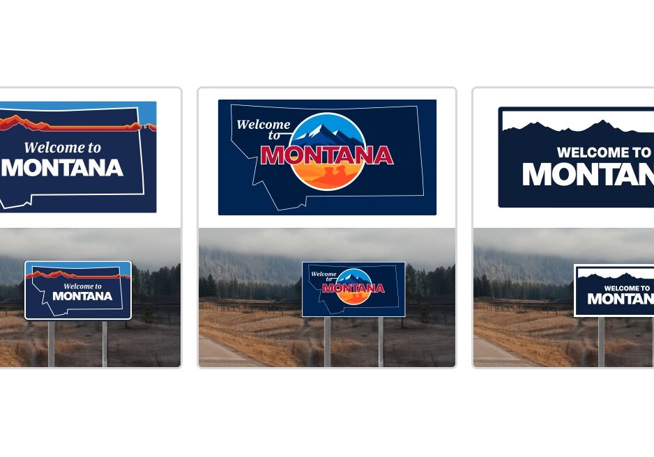 Welcome to Montana: Signage Concepts