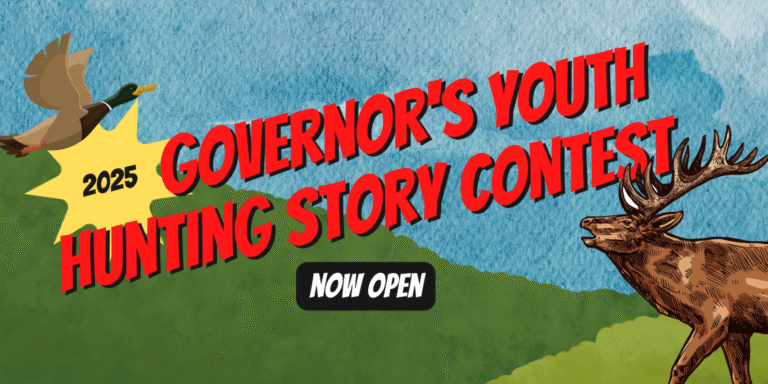 2025 Governor's Youth Hunting Story Contest Announcement