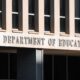 The US Department of Education building in Washington, DC