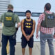 Homeland Security Investigations agents conduct an arrest operation