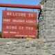 Fort Belknap Agency Welcome Sign