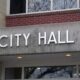 City Hall Entrance Sign